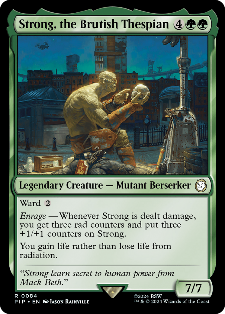 Strong, the Brutish Thespian [Fallout] Foil