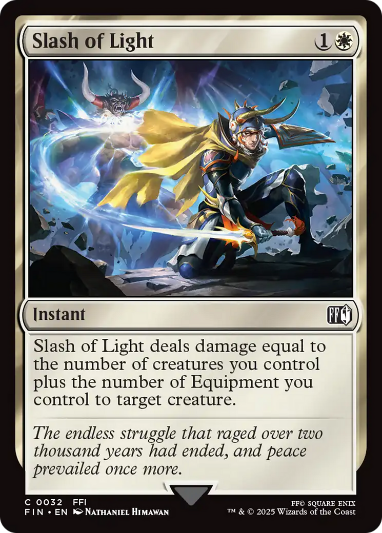 Slash of Light [FINAL FANTASY] Foil