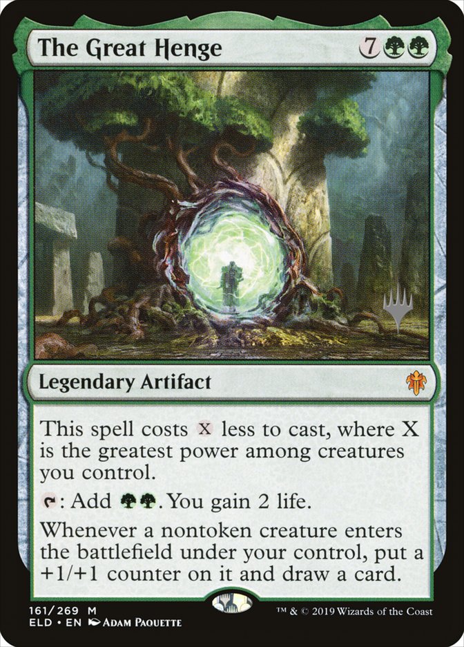 The Great Henge (Promo Pack) [Throne of Eldraine Promos] Foil