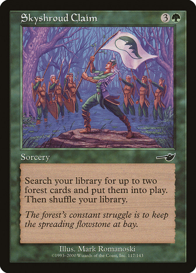 Skyshroud Claim [Nemesis] Foil