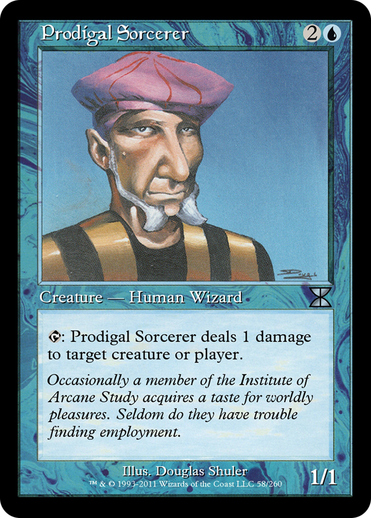 Prodigal Sorcerer  [Masters Edition IV] Foil
