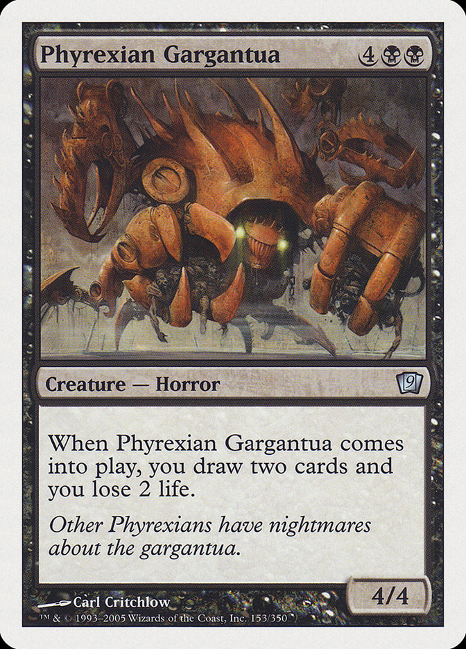 Phyrexian Gargantua [Ninth Edition] Foil