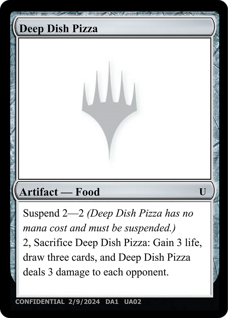 Deep Dish Pizza  [Unknown Event]
