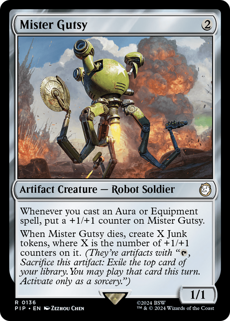 Mister Gutsy [Fallout] Foil