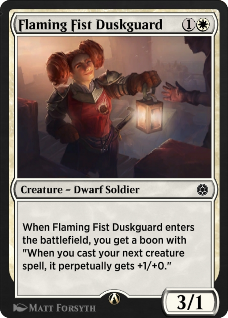 Flaming Fist Duskguard  [Alchemy Horizons: Baldur's Gate]