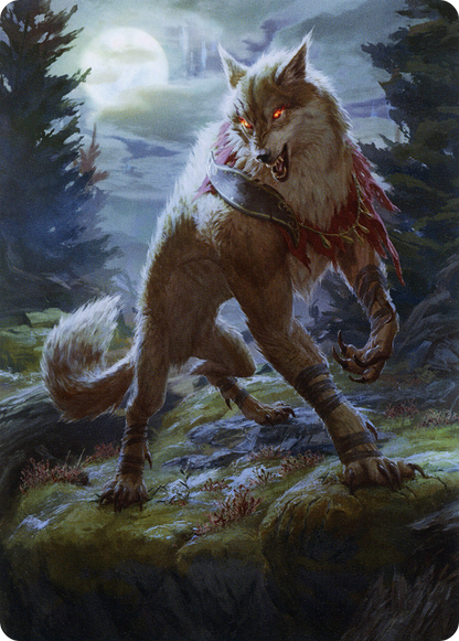 Arlinn, the Moon's Fury // Arlinn, the Moon's Fury  [Midnight Hunt Art Series] (Borderless) Foil