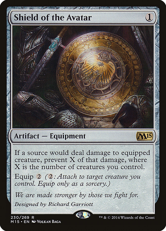 Shield of the Avatar [Magic 2015] Foil
