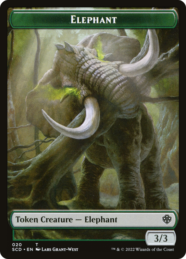 Elephant  [Starter Commander Deck Tokens] Foil