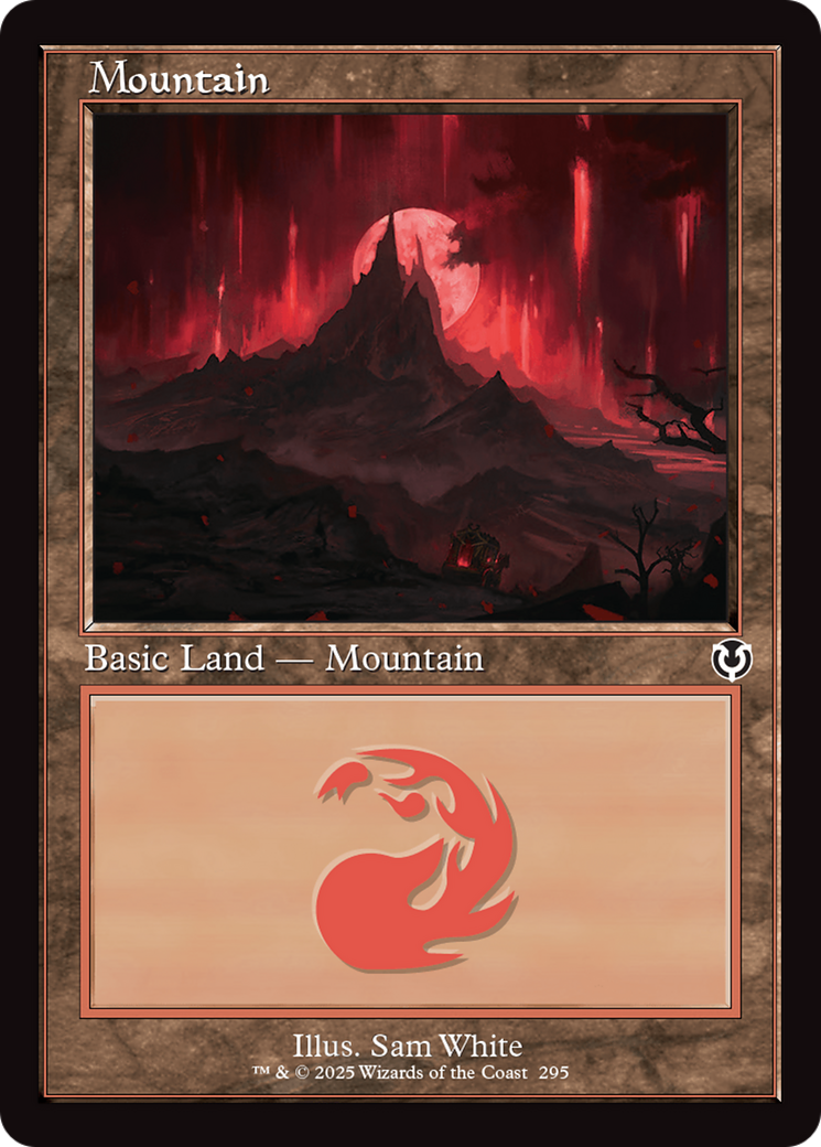 Mountain (295) (Retro Frame) [Innistrad Remastered] Foil