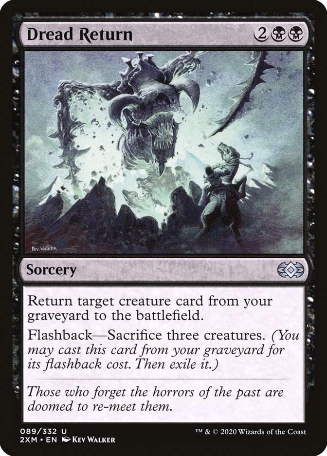 Dread Return [Double Masters] Foil