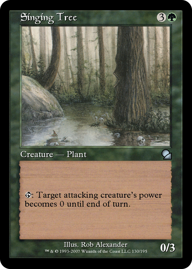 Singing Tree  [Masters Edition] Foil