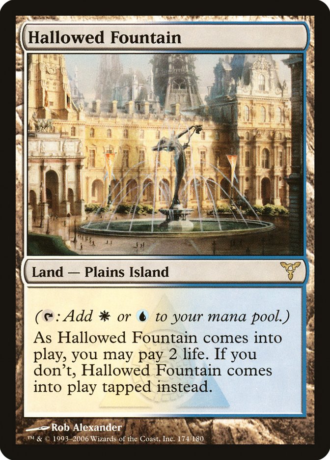 Hallowed Fountain [Dissension] Foil