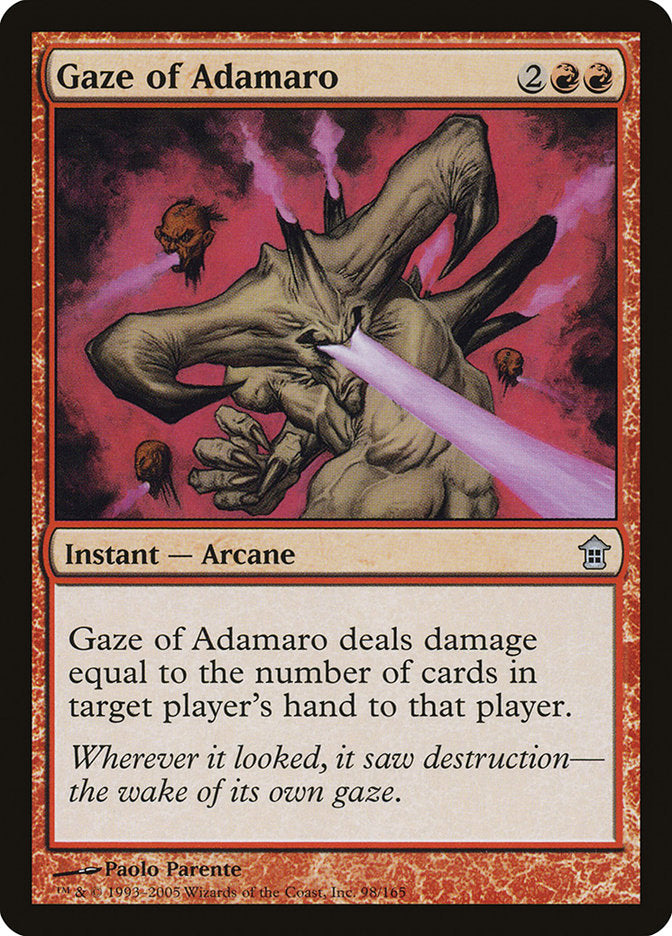 Gaze of Adamaro [Saviors of Kamigawa] Foil