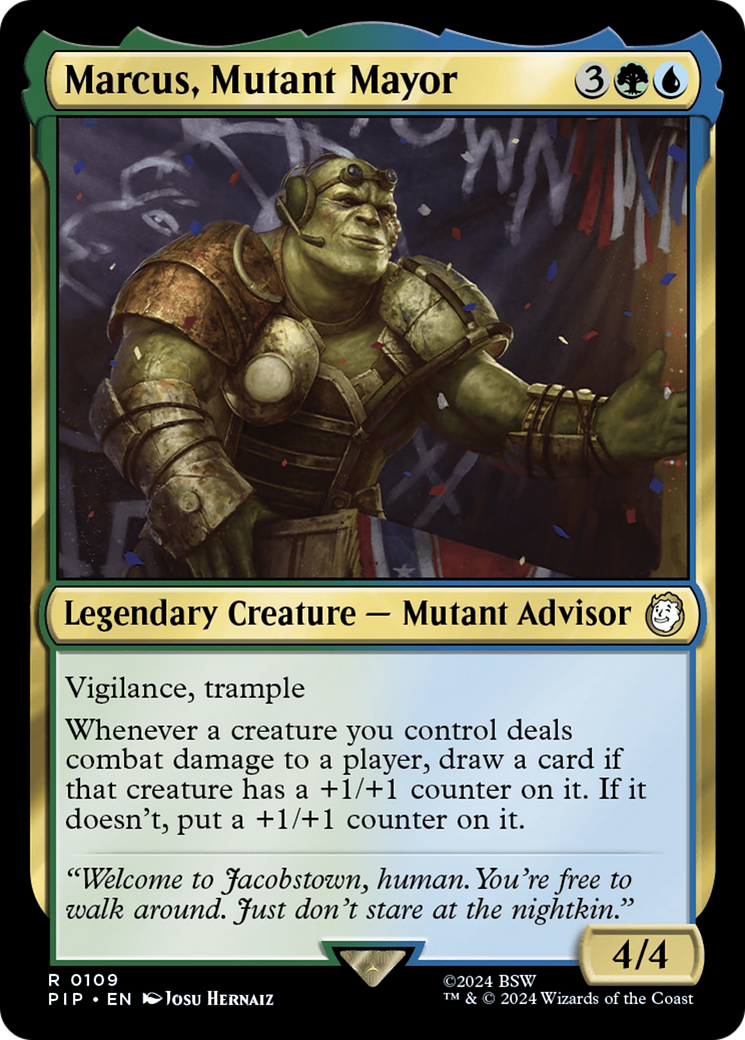 Marcus, Mutant Mayor [Fallout] Foil