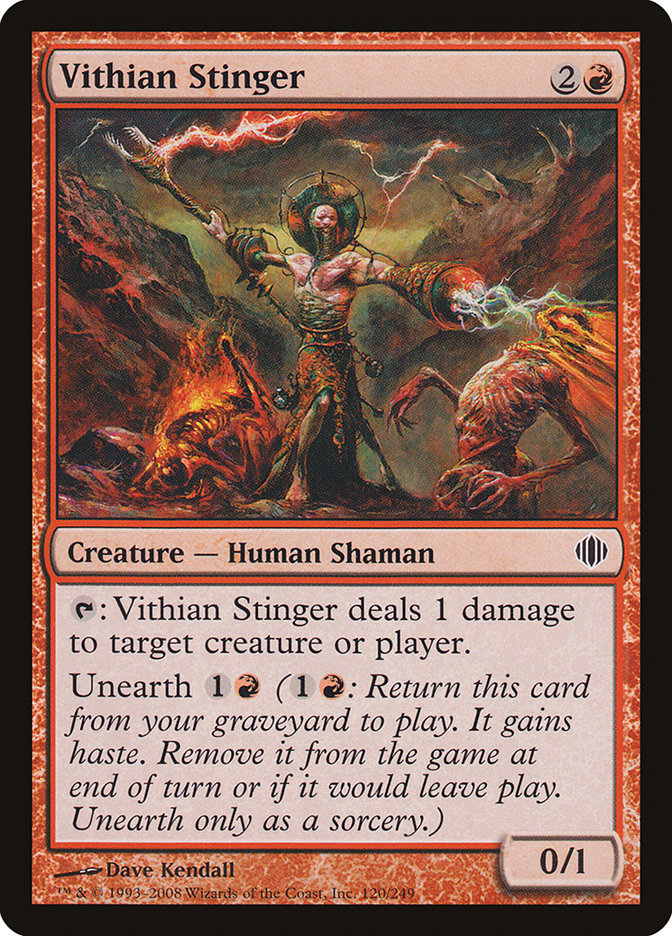 Vithian Stinger [Shards of Alara] Foil
