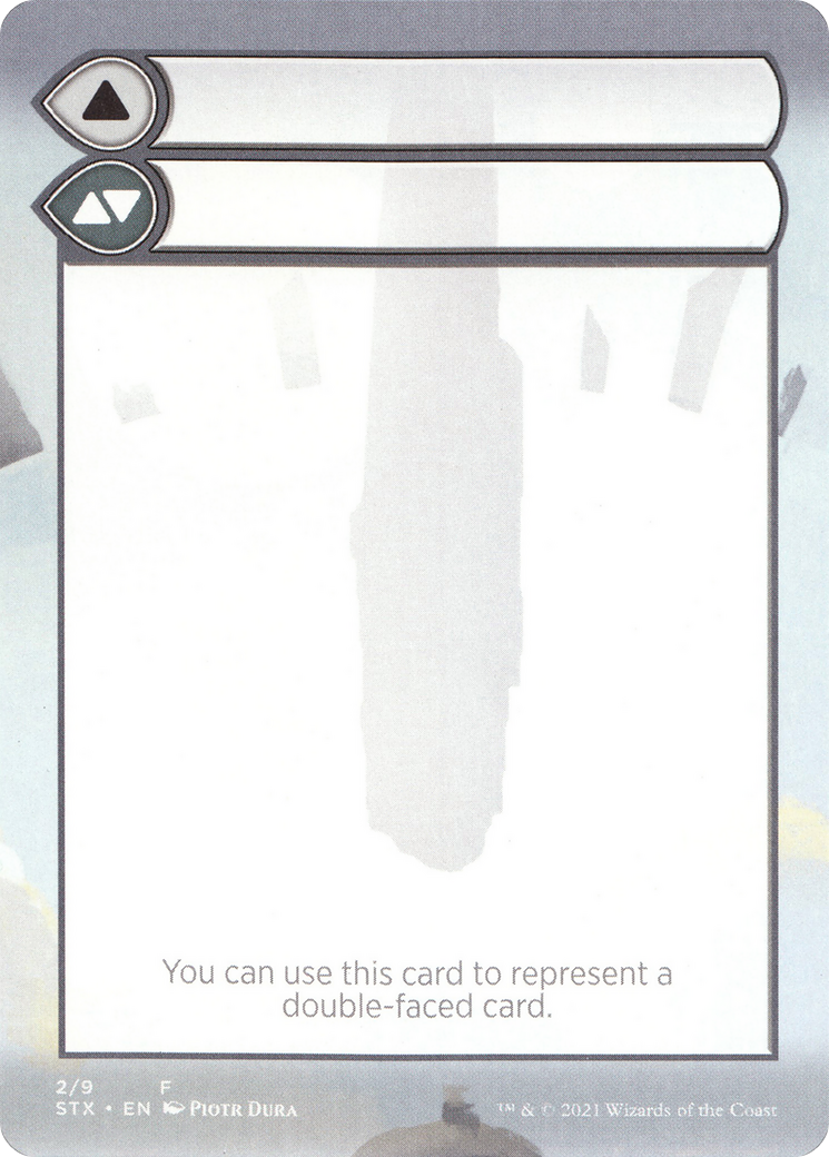 Double-Faced Substitute Card  [Strixhaven: School of Mages Substitute Cards] (Borderless)