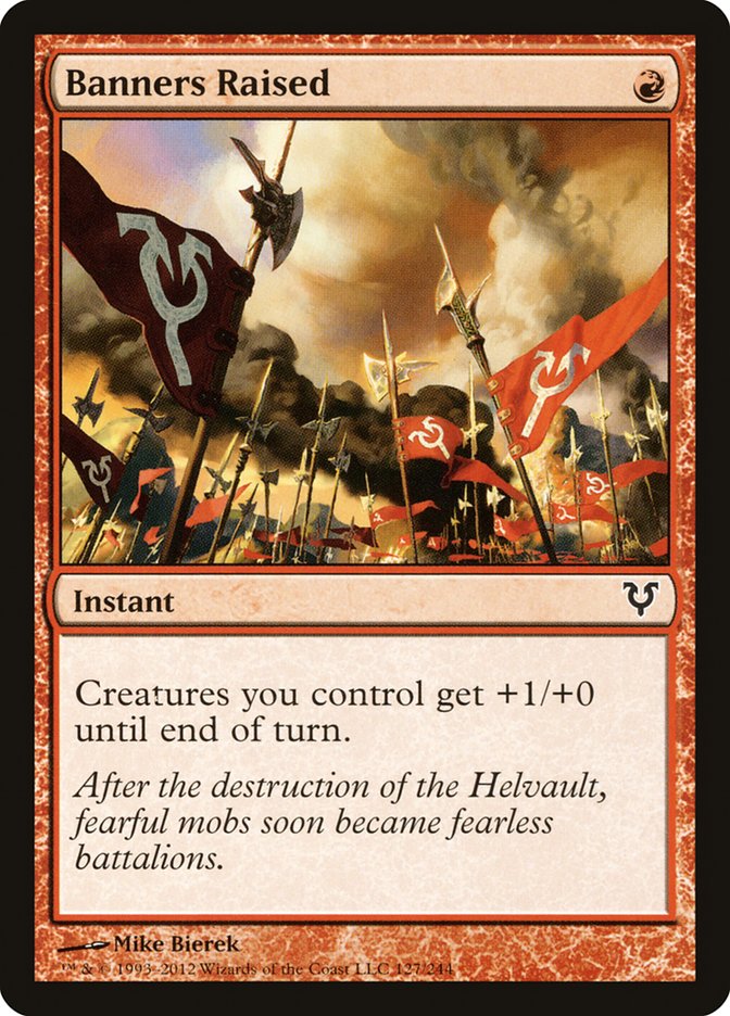 Banners Raised [Avacyn Restored] Foil