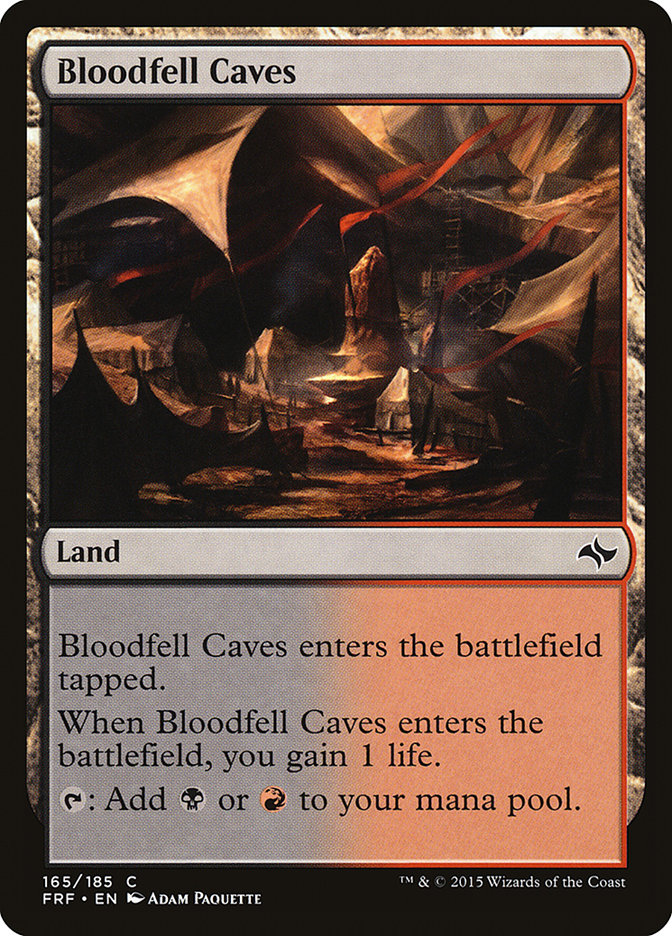 Bloodfell Caves [Fate Reforged] Foil