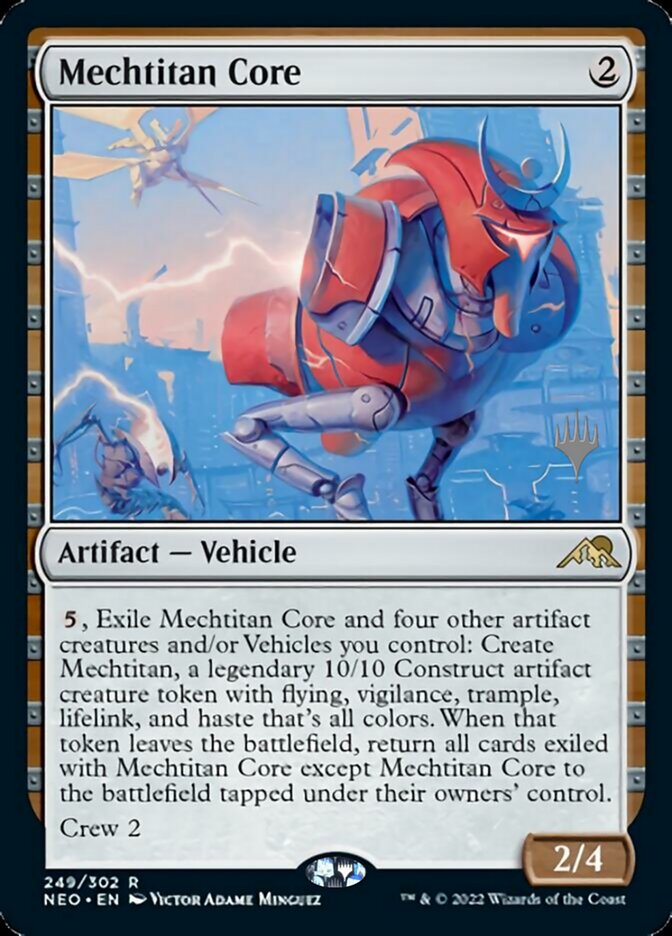 Mechtitan Core (Promo Pack) [Kamigawa: Neon Dynasty Promos] Foil
