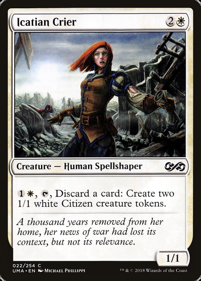 Icatian Crier [Ultimate Masters] Foil