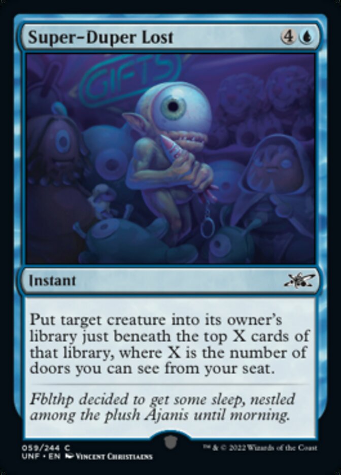 Super-Duper Lost [Unfinity] Foil