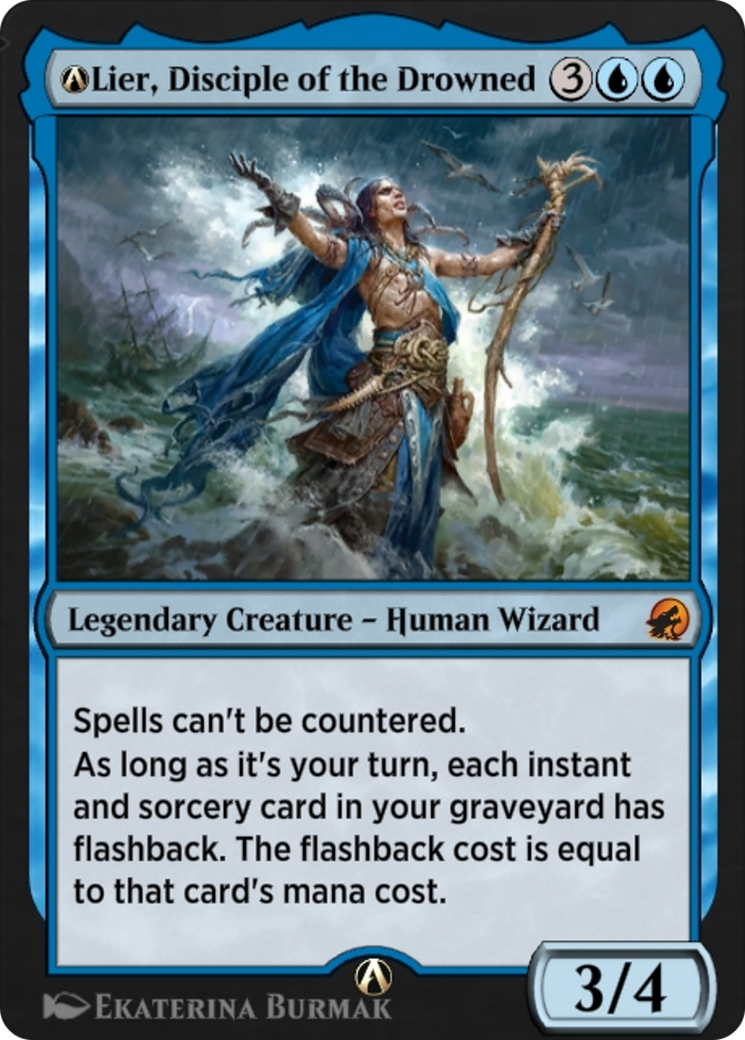 A-Lier, Disciple of the Drowned  [Innistrad: Midnight Hunt]