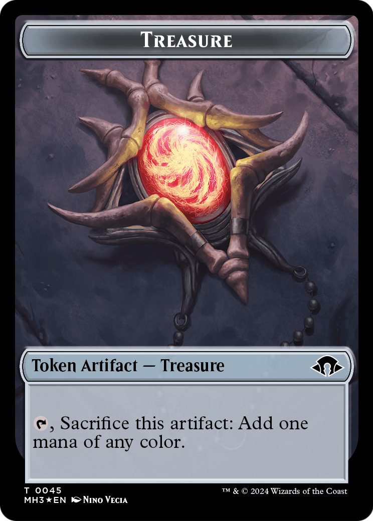Treasure  [Modern Horizons 3 Tokens] Foil
