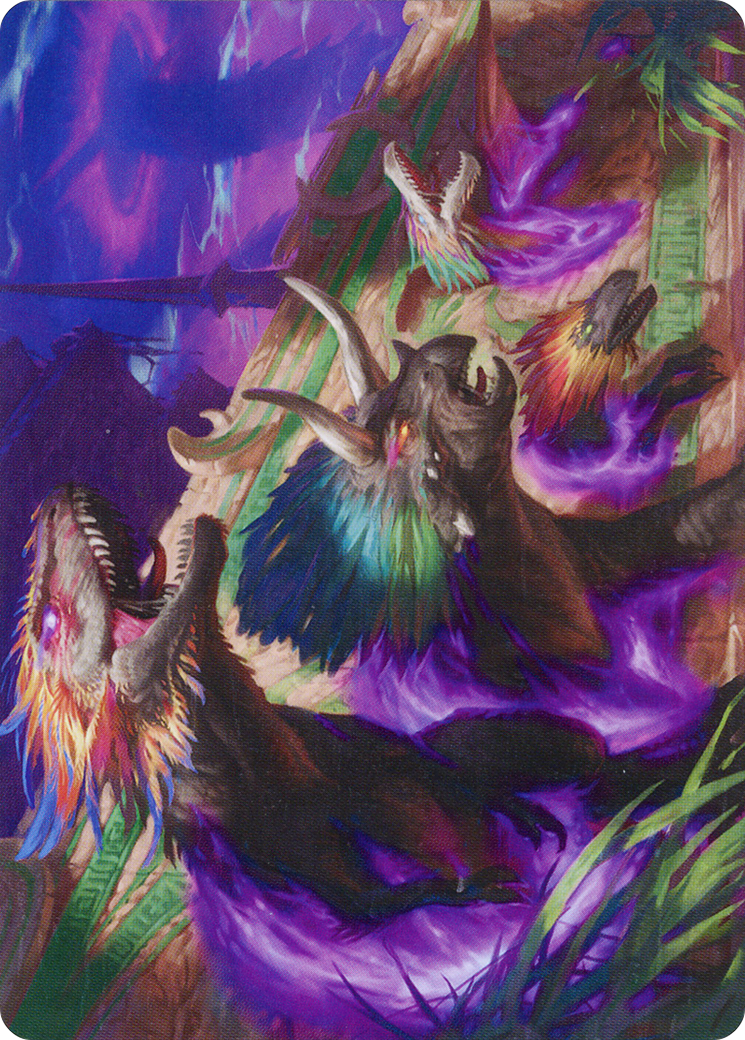 Burning Sun's Fury // Burning Sun's Fury  [March of the Machine Art Series] (Borderless) Foil