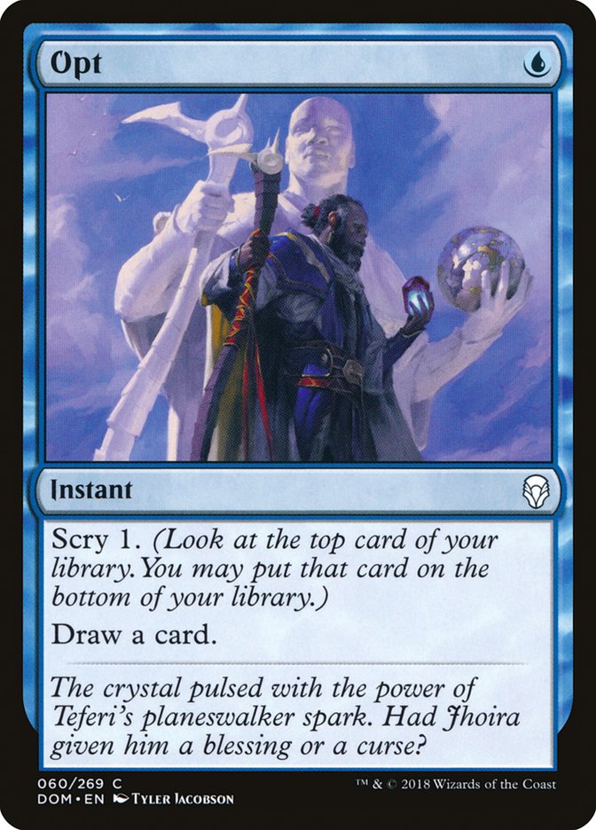 Opt [Dominaria] Foil