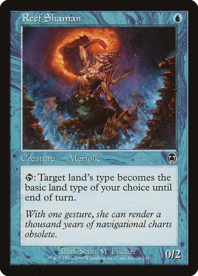 Reef Shaman [Apocalypse] Foil