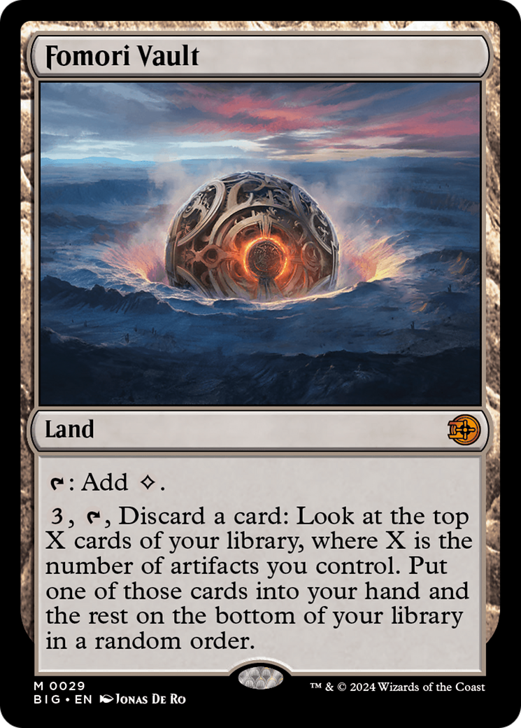 Fomori Vault [Outlaws of Thunder Junction: The Big Score] Foil