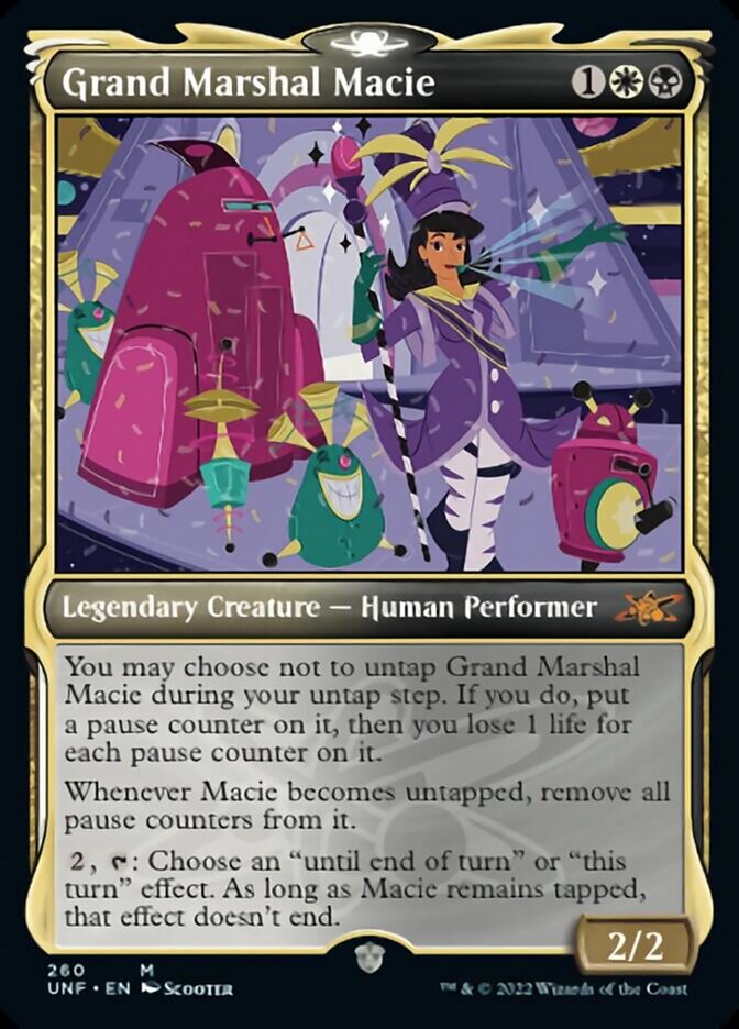Grand Marshal Macie (Showcase) [Unfinity] Foil