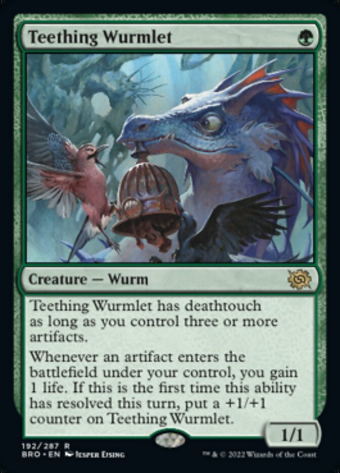 Teething Wurmlet [The Brothers' War] Foil