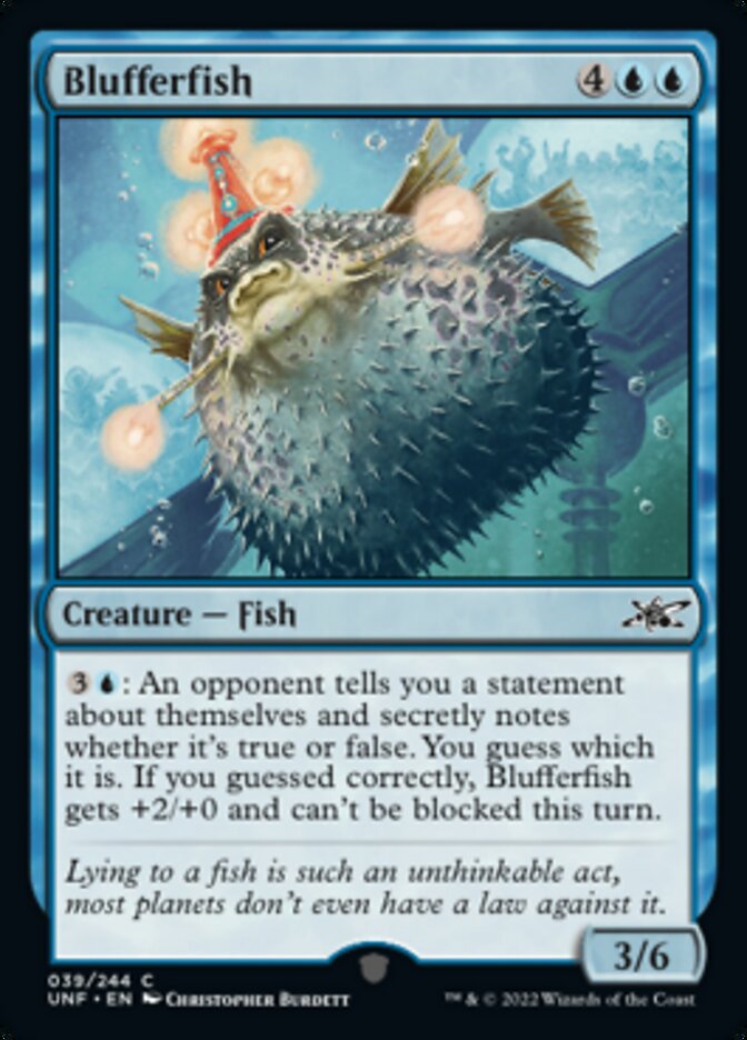 Blufferfish [Unfinity] Foil