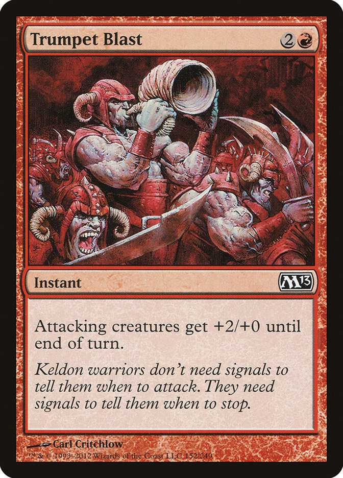 Trumpet Blast [Magic 2013] Foil