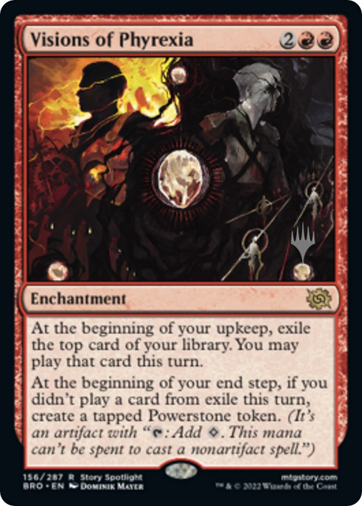Visions of Phyrexia (Promo Pack) [The Brothers' War Promos] Foil