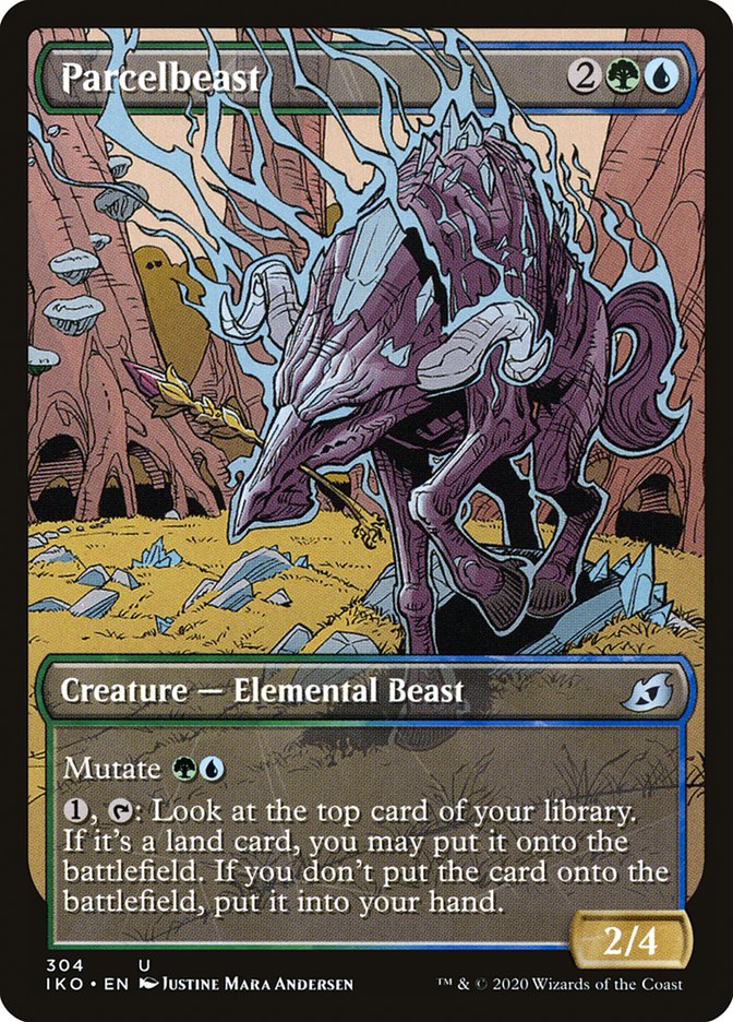 Parcelbeast (Showcase) [Ikoria: Lair of Behemoths] Foil
