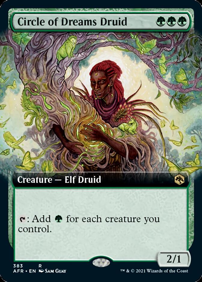 Circle of Dreams Druid (Extended Art) [Dungeons & Dragons: Adventures in the Forgotten Realms] Foil