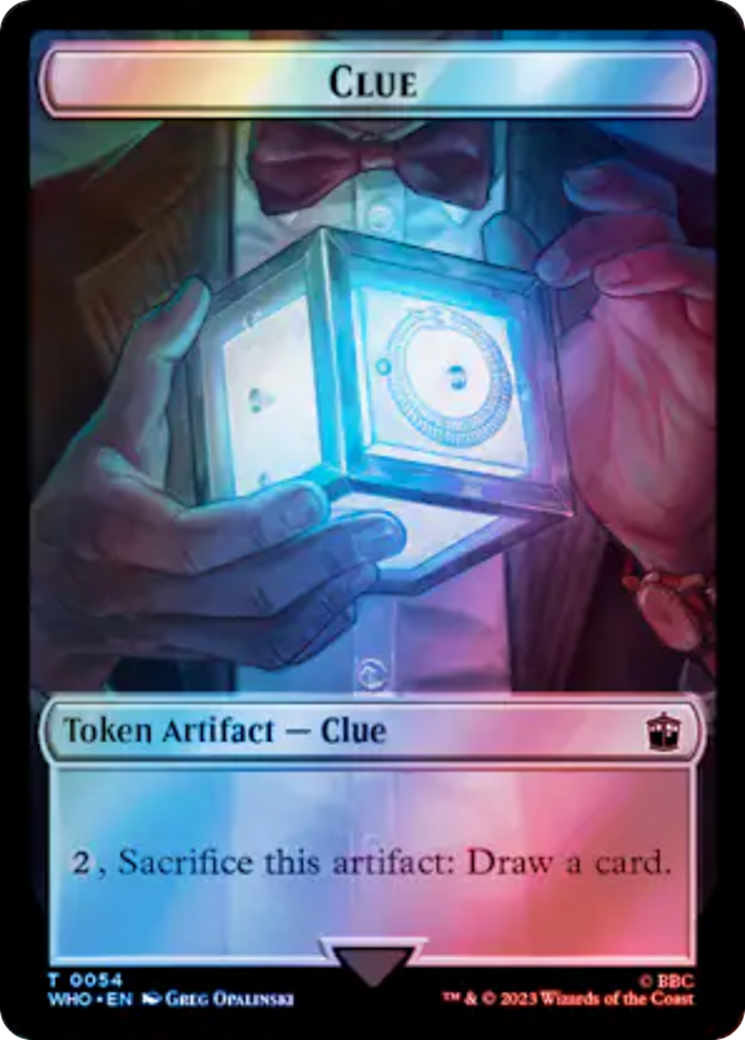 Clue  [Doctor Who Tokens] Foil