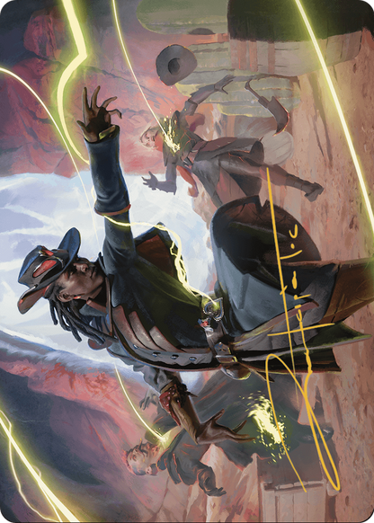 Lilah, Undefeated Slickshot // Lilah, Undefeated Slickshot  [Outlaws of Thunder Junction Art Series] (Borderless) Foil