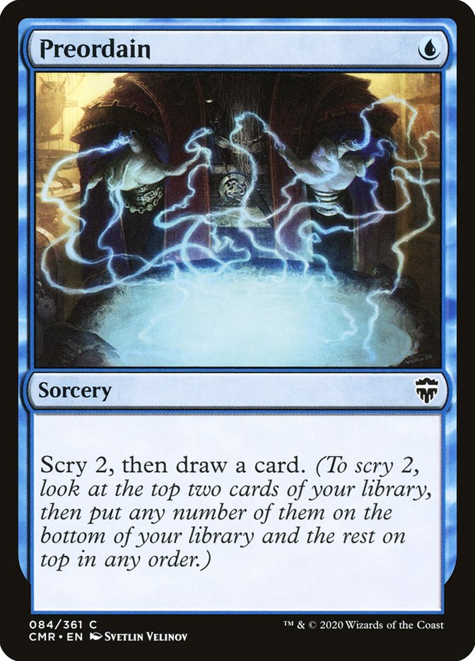 Preordain [Commander Legends] Foil