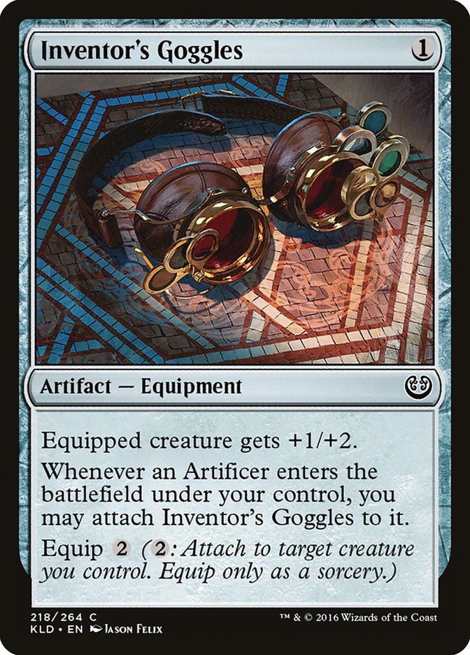 Inventor's Goggles [Kaladesh] Foil