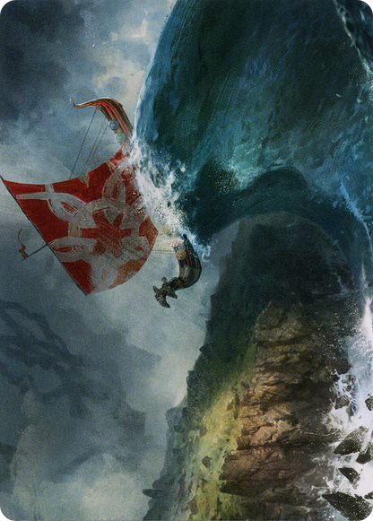 Run Ashore // Run Ashore  [Art Series: Kaldheim] (Borderless) Foil