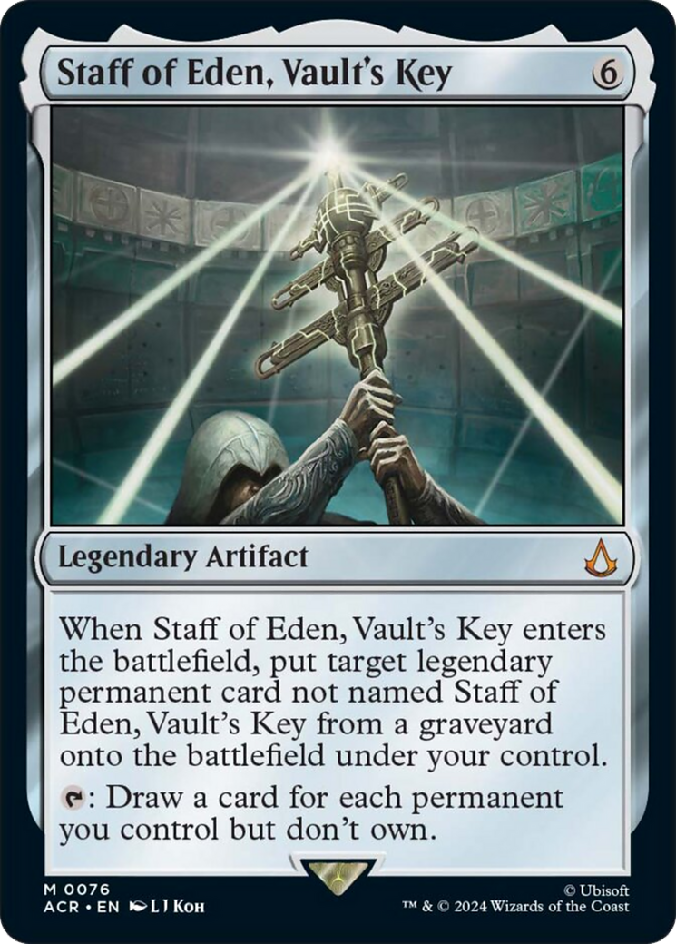 Staff of Eden, Vault's Key [Assassin's Creed] Foil