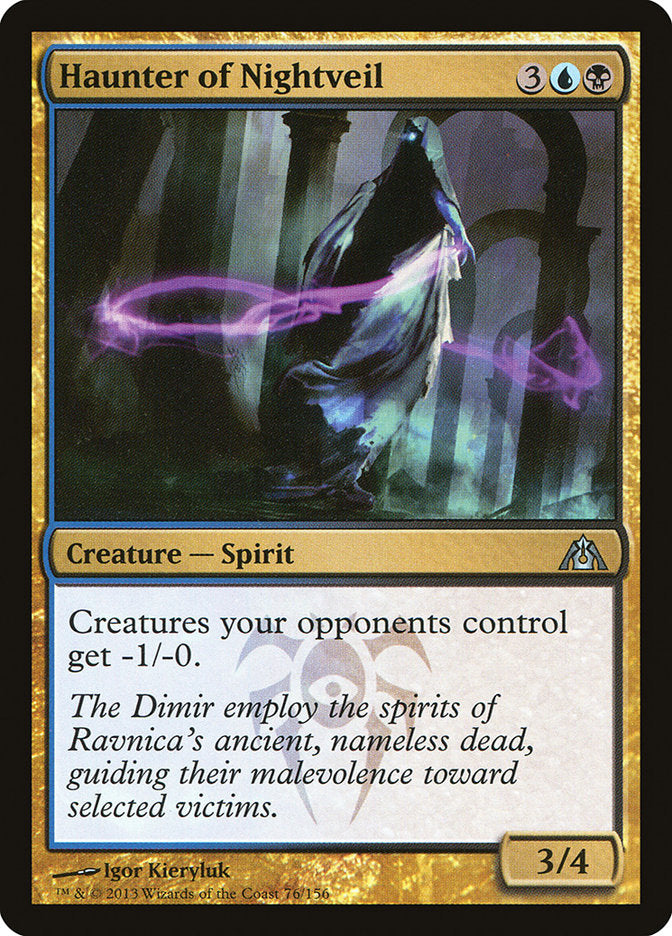 Haunter of Nightveil [Dragon's Maze] Foil