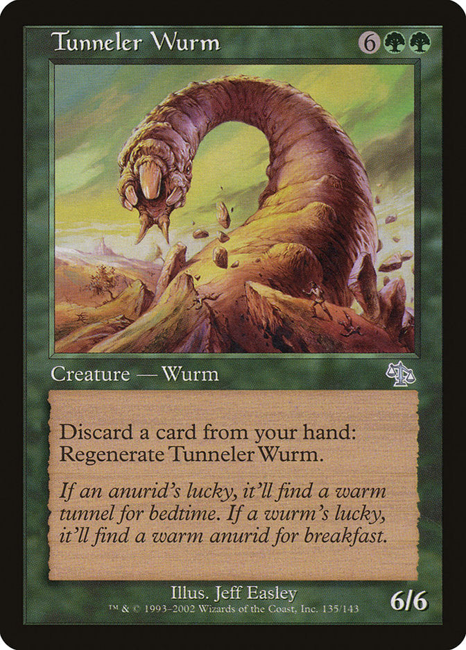 Tunneler Wurm [Judgment] Foil