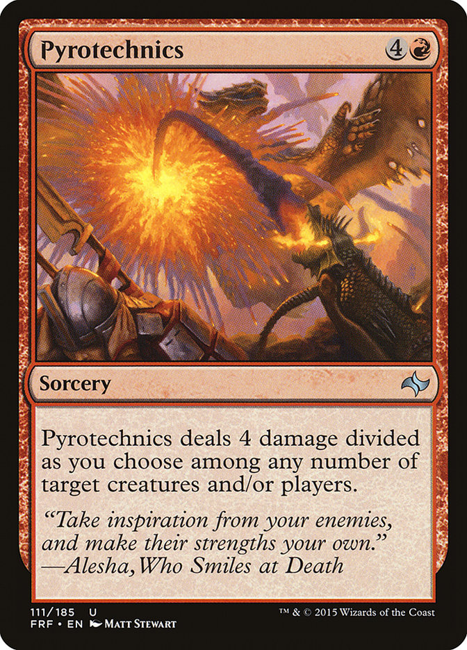 Pyrotechnics [Fate Reforged] Foil