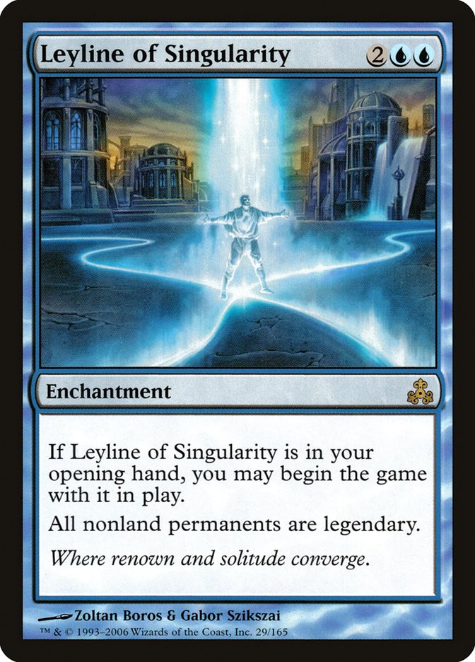 Leyline of Singularity [Guildpact] Foil