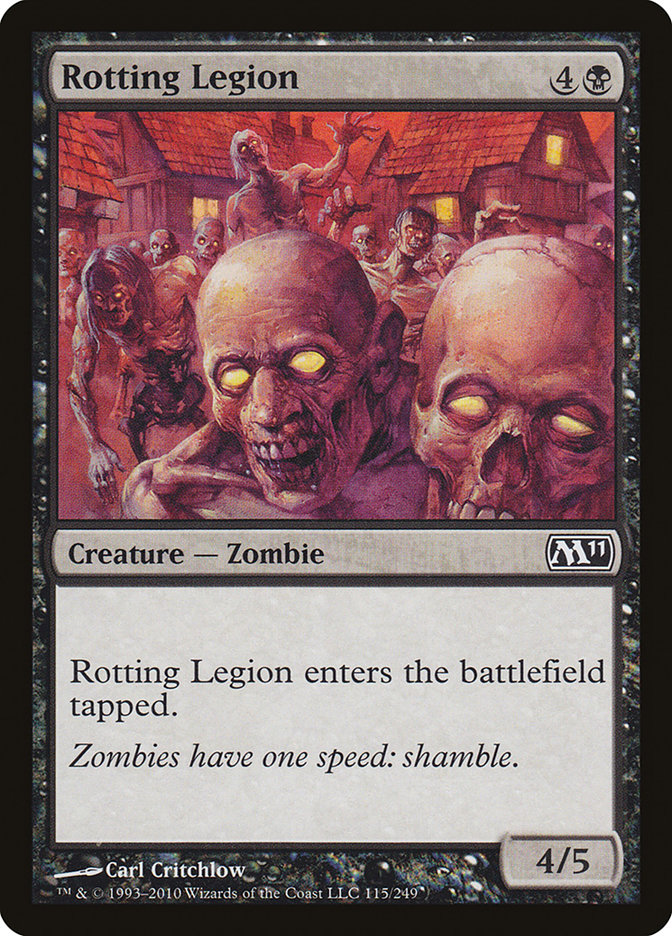 Rotting Legion [Magic 2011] Foil