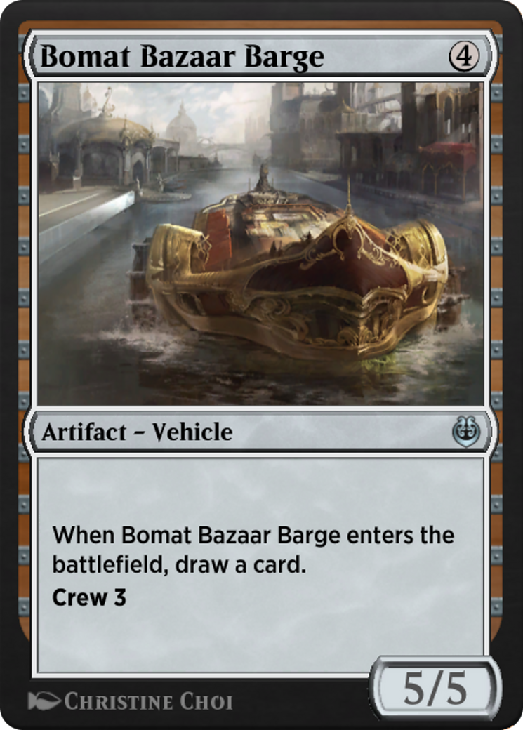 Bomat Bazaar Barge  [Kaladesh Remastered]